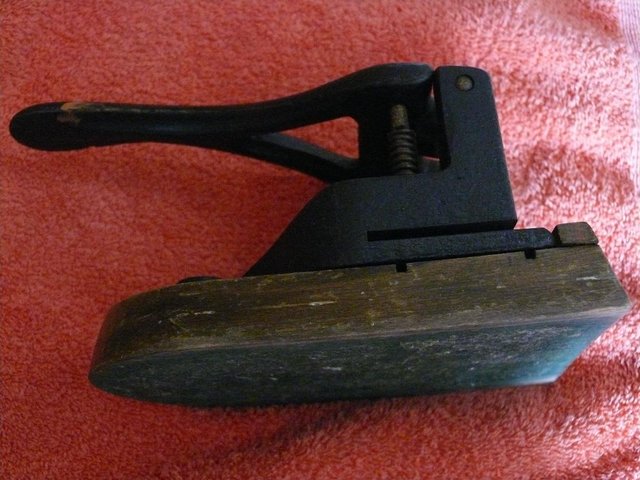 Image 2 of Antique Paper Punch - 2 hole