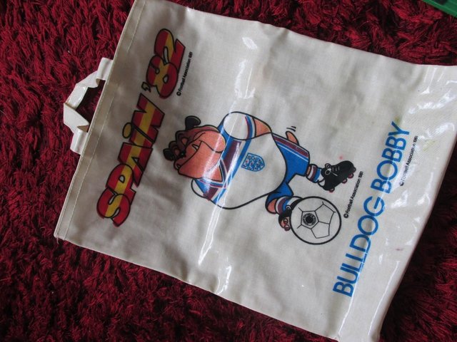 Image 3 of World Cup 1982 Small Childs Bag RARE