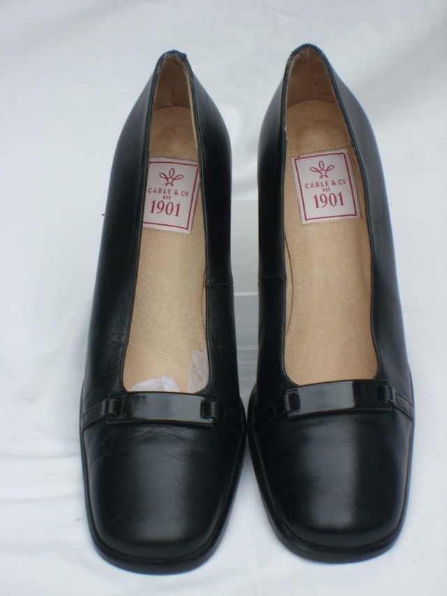 Image 2 of CABLE & CO 1901 Vintage Leather Shoes – Size 7/40