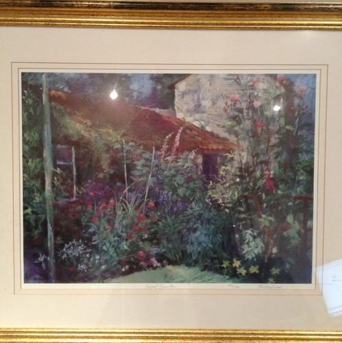Preview of the first image of Nel Whatmore 'Secret Garden' Limited Edition Framed Print.