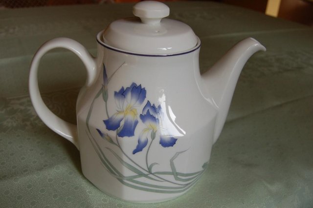 Preview of the first image of Royal Doulton 'Minerva' & 'Carmel' Expressions Teapots, VGC.