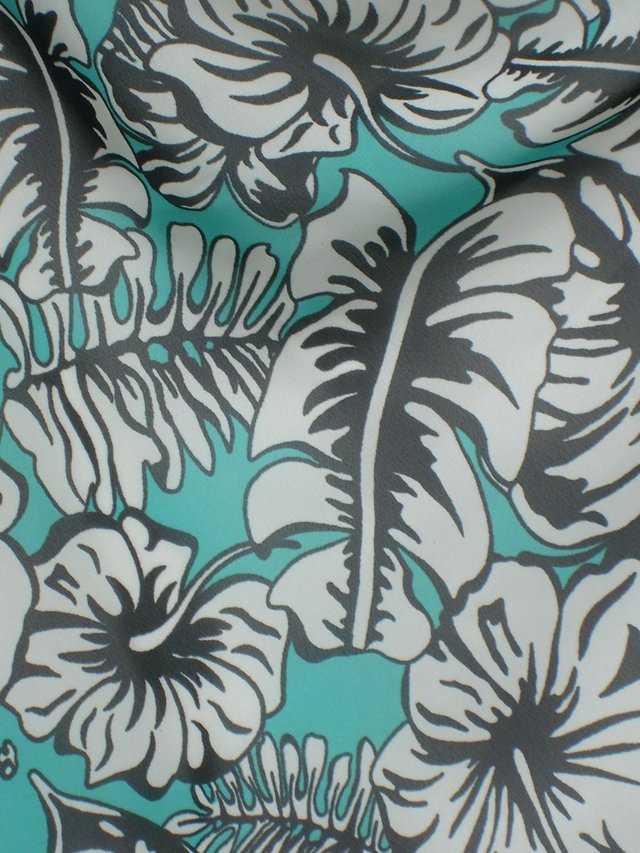Image 3 of PAPAYA WEEKEND Turquoise Print Maxi Skirt – Size 10 NEW