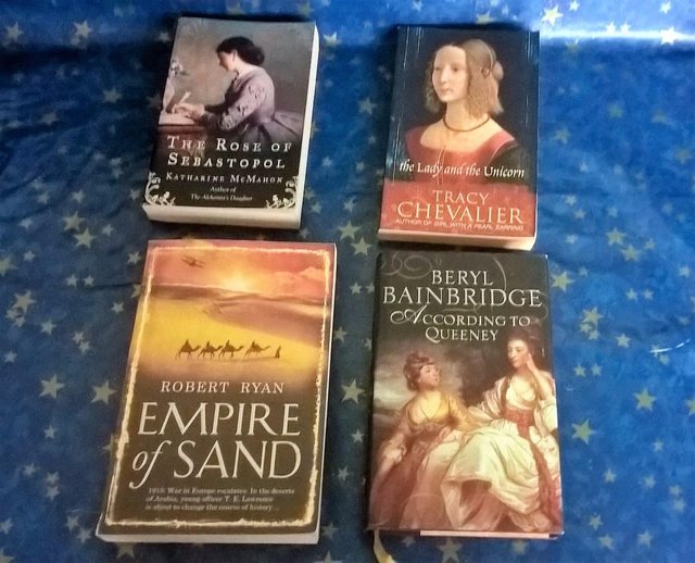Image 2 of collection of 4 books historical fictionAccording to Queen