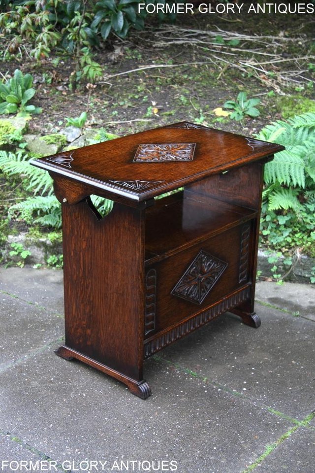 Image 26 of CARVED OAK MONKS BENCH BOX SETTLE ARMCHAIR STAND PEW CHEST