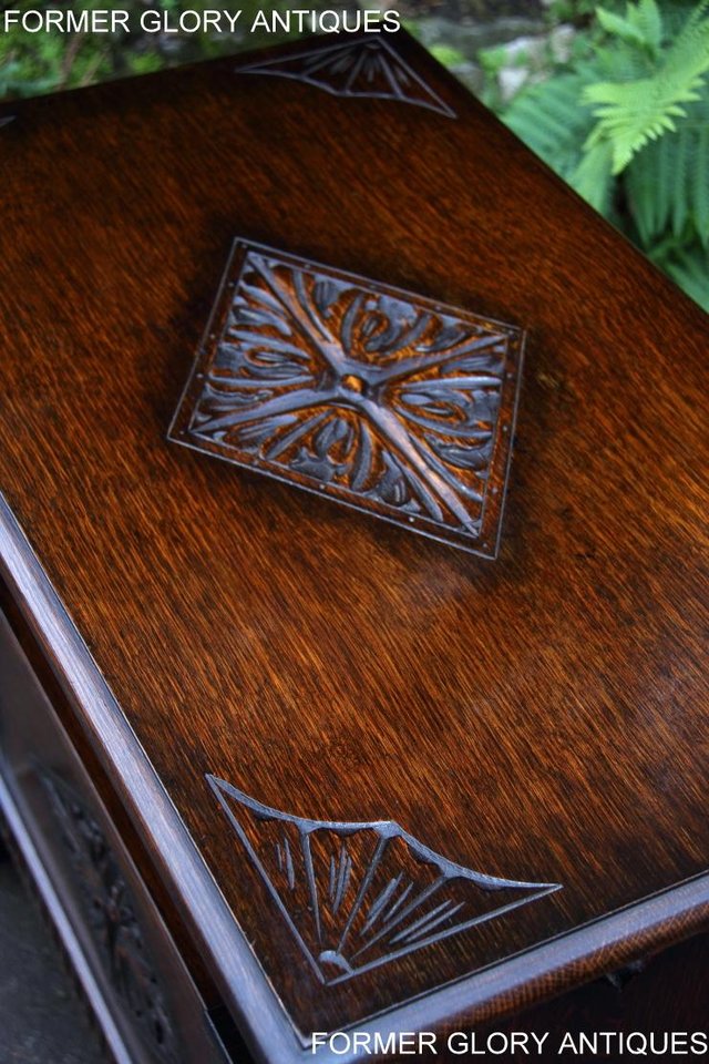 Image 28 of CARVED OAK MONKS BENCH BOX SETTLE ARMCHAIR STAND PEW CHEST