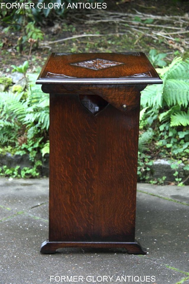 Image 46 of CARVED OAK MONKS BENCH BOX SETTLE ARMCHAIR STAND PEW CHEST