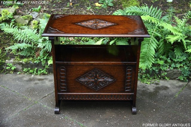 Image 49 of CARVED OAK MONKS BENCH BOX SETTLE ARMCHAIR STAND PEW CHEST