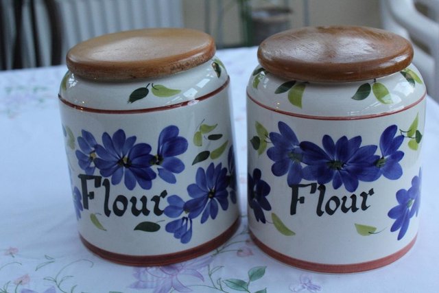 Image 2 of Vintage Toni Raymond Flour jar Large