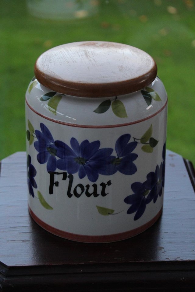 Image 3 of Vintage Toni Raymond Flour jar Large