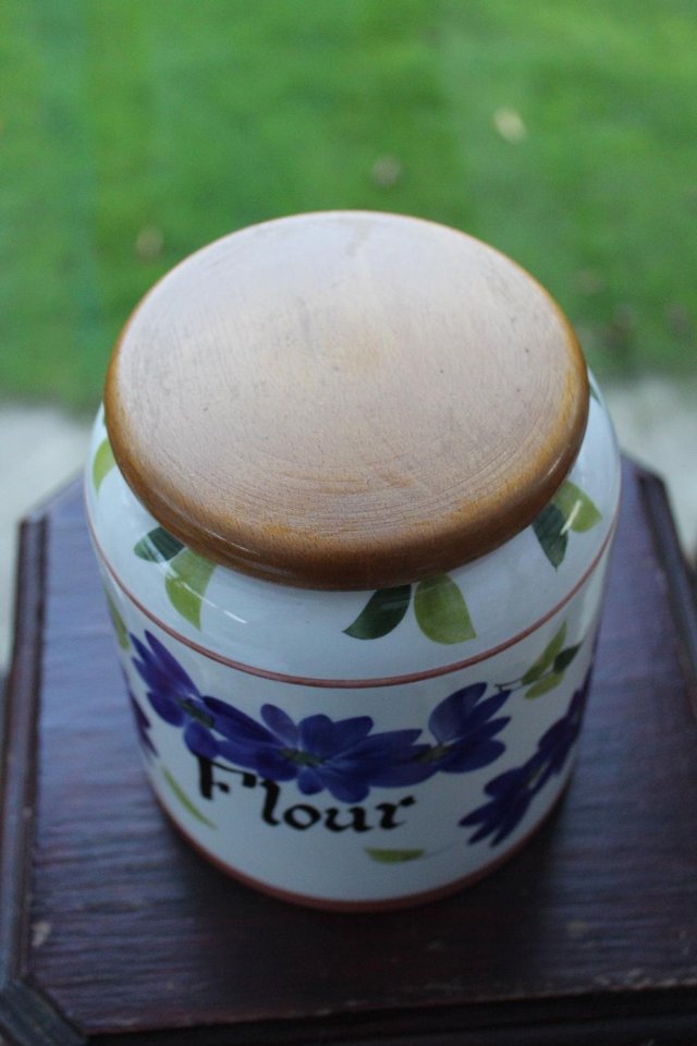 Image 6 of Vintage Toni Raymond Flour jar Large