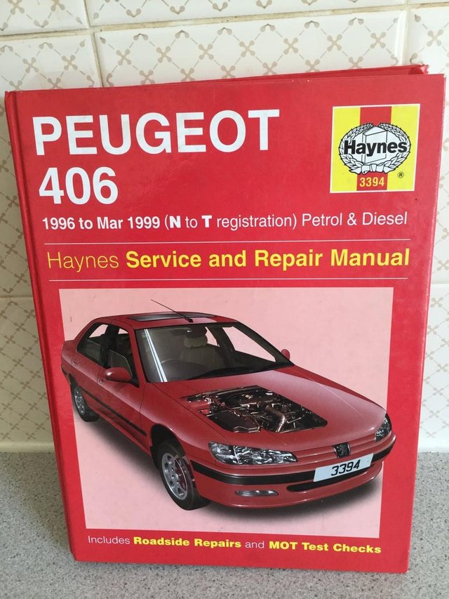 Preview of the first image of Peugeot 406 workshop manual..