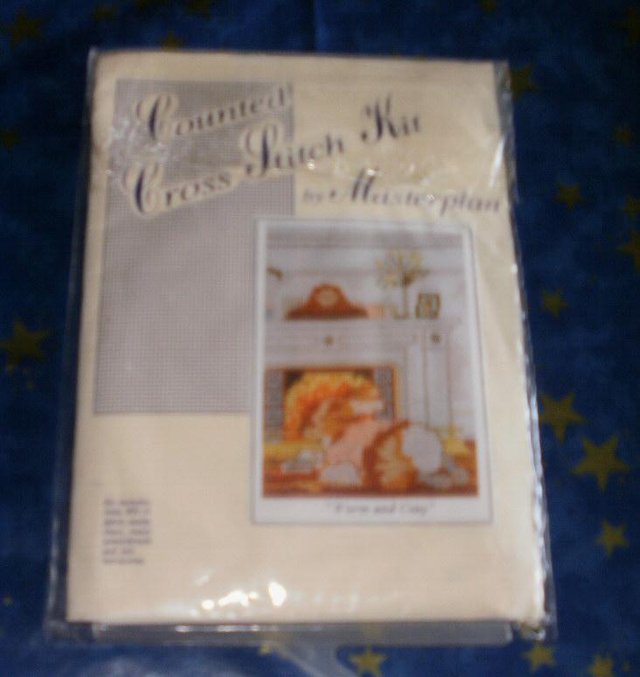 Preview of the first image of Counted Cross Stitch Kit " Warm and Cosy" by Masterplannew.