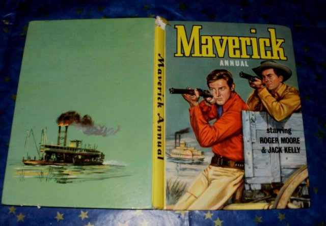 Image 2 of Vintage 60s Maverick Annual. Wild West 1962