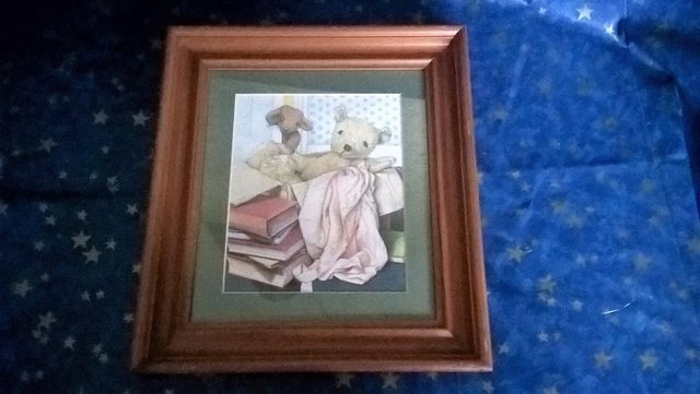 Image 3 of Jane Hissey's Old Bear and Friends framed(pine) pictures