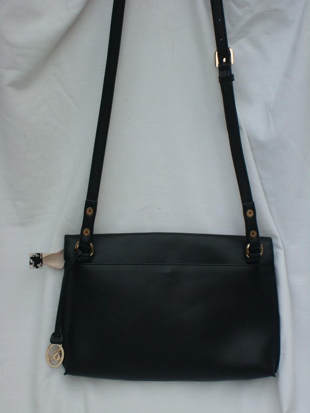 Image 2 of JANE SHILTON Black & White Handbag - NEW
