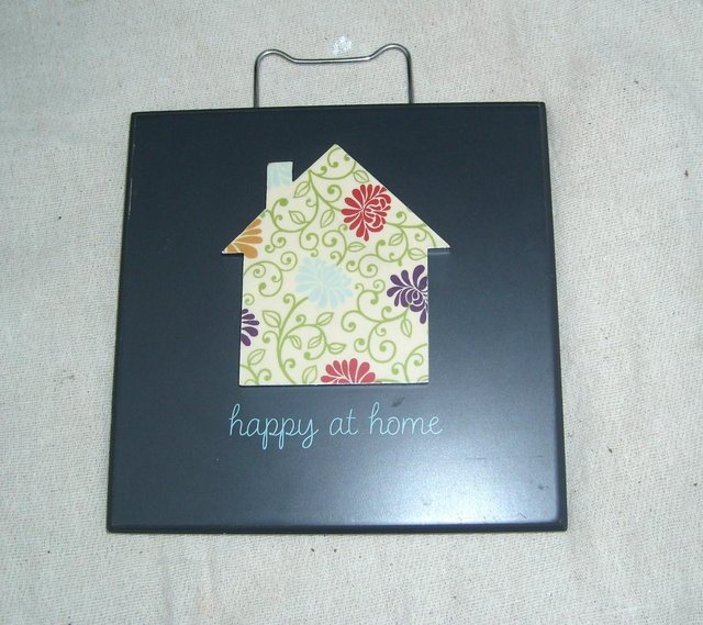 Image 3 of Happy At Home Sign