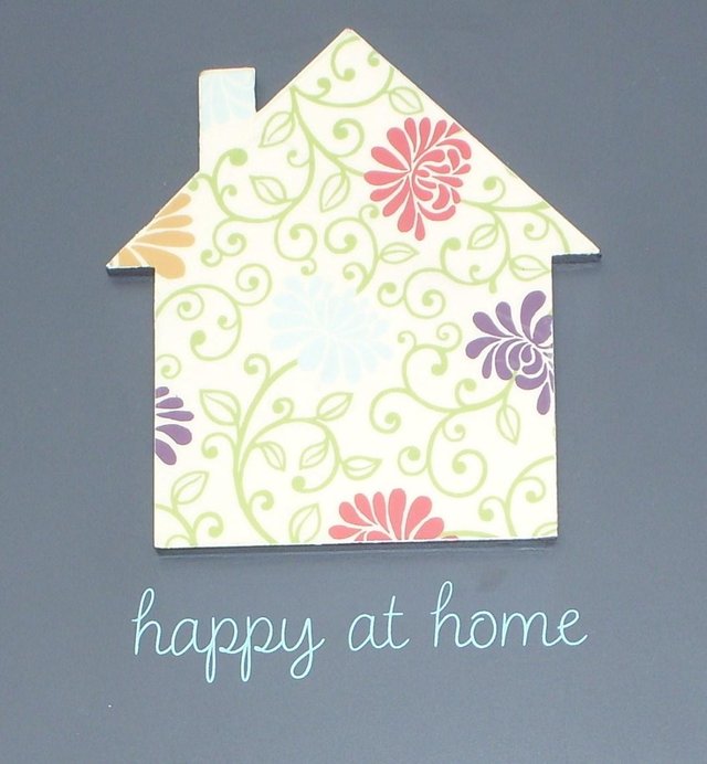 Preview of the first image of Happy At Home Sign.