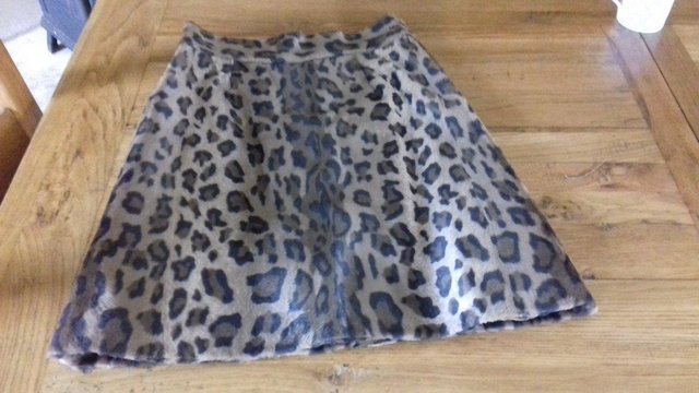Image 3 of Leapard skin skirt , new never worn