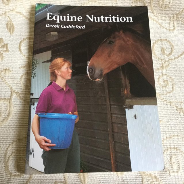Preview of the first image of Derek Cuddeford EQUINE NUTRITION Brand New.