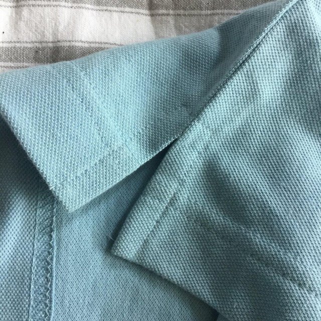 Image 10 of BN Unisex Quality Cotton Polo Shirts, Sky Blue, sz S & XL