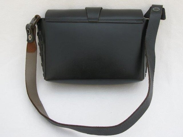 Image 2 of Black Leather Handbag