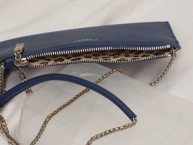 Image 3 of SORIAL NEW YORK Blue Mini Handbag NEW!