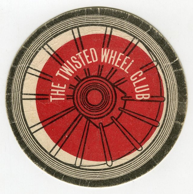 Preview of the first image of Twisted Wheel Club Manchester 1967 Membership Card.