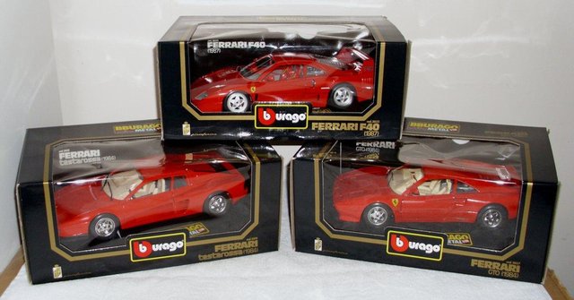 Image 3 of Burago 1/18 Scale Car Collection