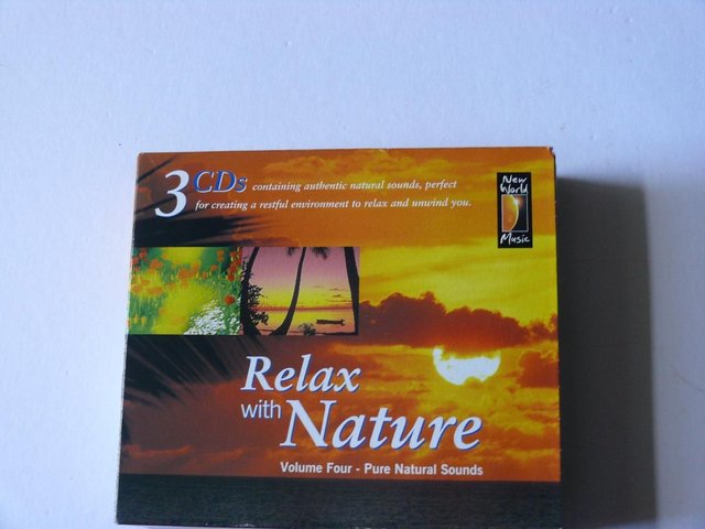Preview of the first image of Relax with Nature 3 CD's box set.
