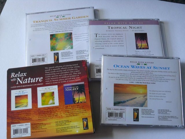 Image 3 of Relax with Nature 3 CD's box set