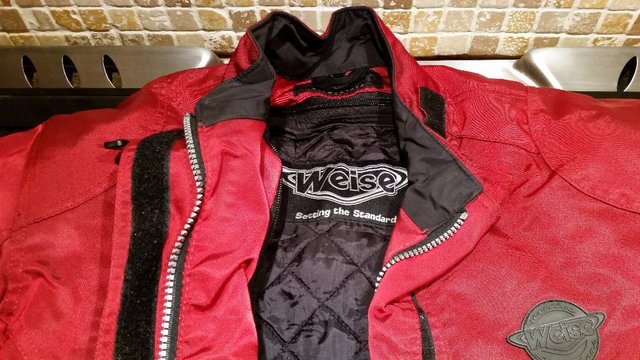 Preview of the first image of Weise ladies motorbike jacket Size 12.