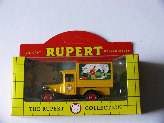 Preview of the first image of Rupert Special Collectable Lledo model Van.