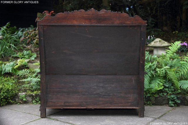 Image 19 of VICTORIAN CARVED OAK MONKS BENCH BOX SETTLE PEW CHEST