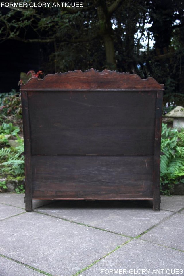 Image 82 of VICTORIAN CARVED OAK MONKS BENCH BOX SETTLE PEW CHEST