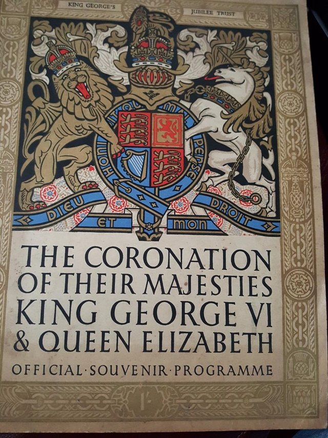 Image 2 of George 6th Coronation Programme 1937