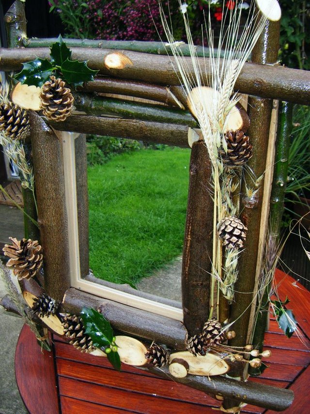 Preview of the first image of Ornate Country Style Mirror.