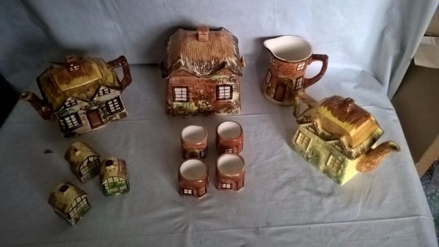 Image 3 of Price & Keele Cottage ware teapots,etc Job lot
