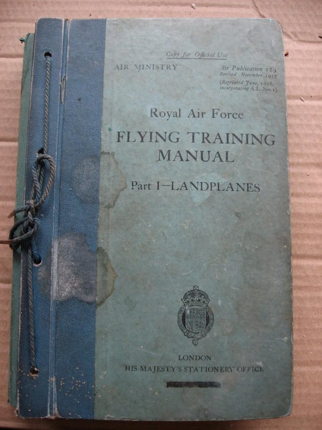 Image 2 of RAF Flying Training Manual 1937