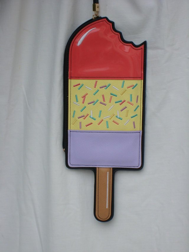 Preview of the first image of NEW LOOK Ice Lolly Clutch/Handbag NEW!.