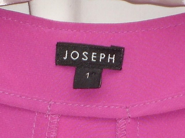 Image 2 of JOSEPH Vintage Pink Silk Tunic Top/Dress – Size 8