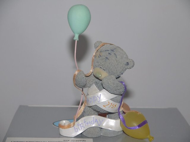 Preview of the first image of Tatty Teddy bear figurines gift boxed.