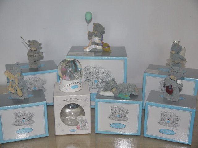 Image 3 of Tatty Teddy bear figurines gift boxed