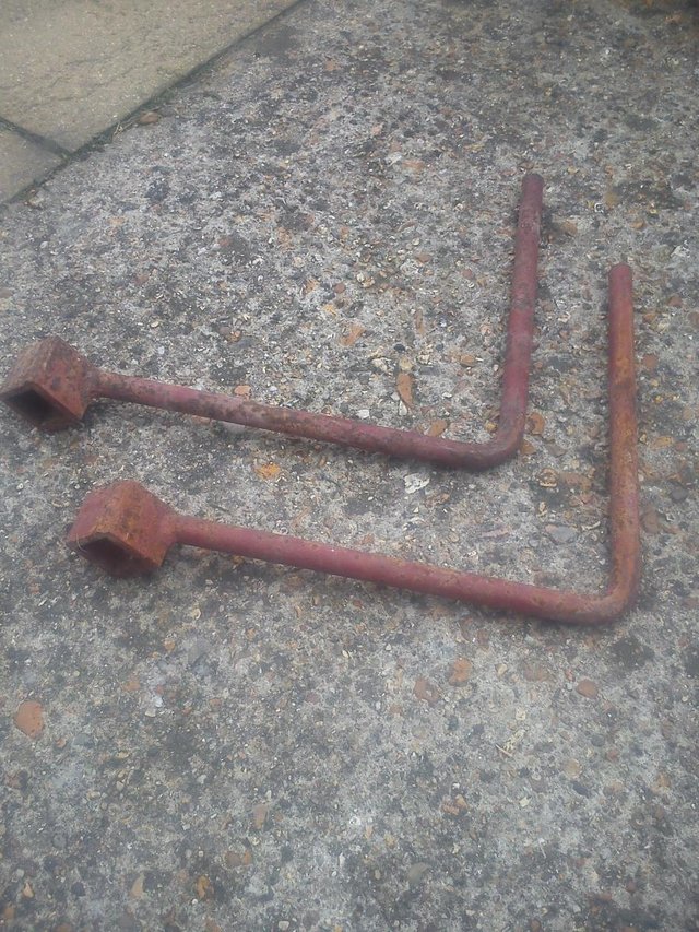 Preview of the first image of Canal Narrowboat lockgate keys.
