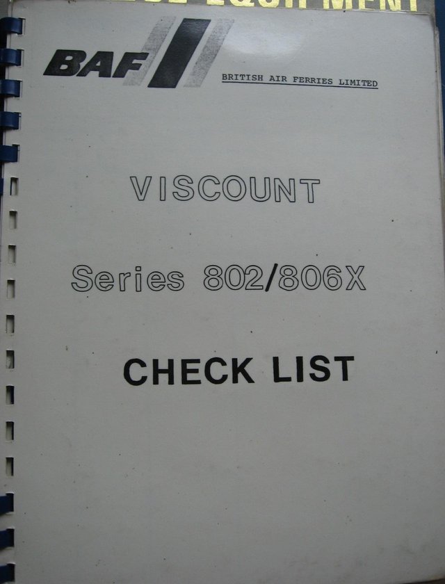 Preview of the first image of Vickers Viscount 802/806X.