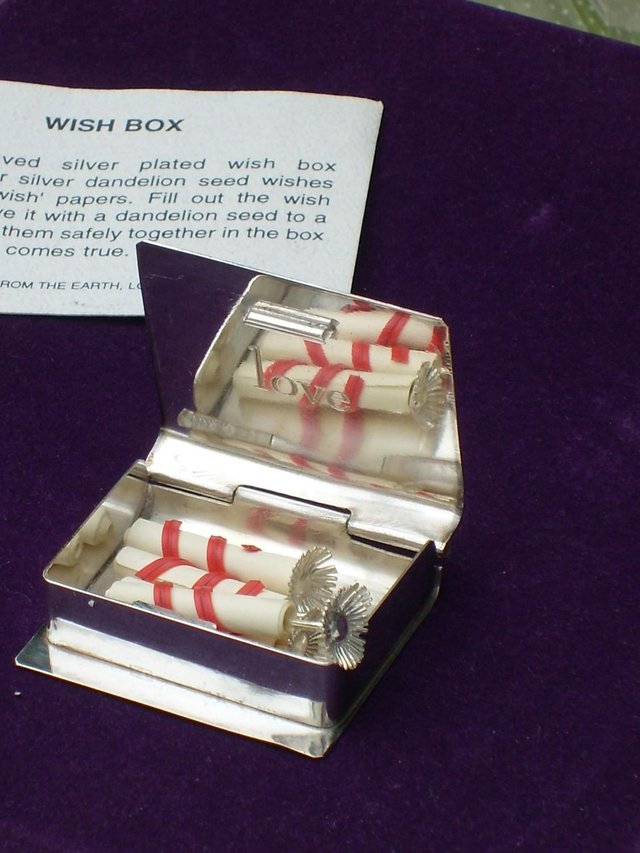 Image 3 of Tales From The Earth–Silver Plated Wish Box - NEW
