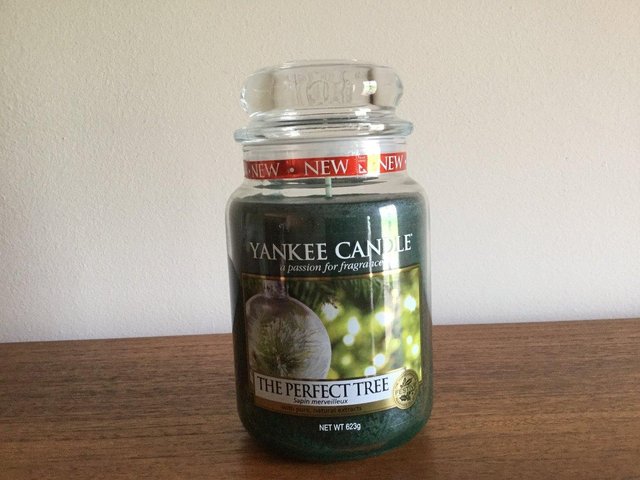 Preview of the first image of BRAND NEW LARGE YANKEE CANDLE.