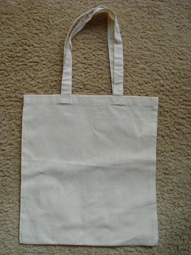Image 2 of NEW "AWESOME" ECO-FRIENDLY CANVAS/COTTON TOTE SHOPPING BAG
