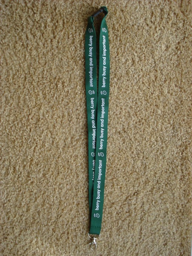 Preview of the first image of GREEN NECK STRAP/LANYARD FOR PHONE/CAMERA /MP3/KEYS/WHISTLE.