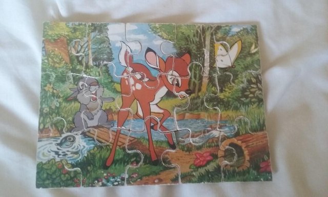 Preview of the first image of jigsaw puzzles (Bambi).