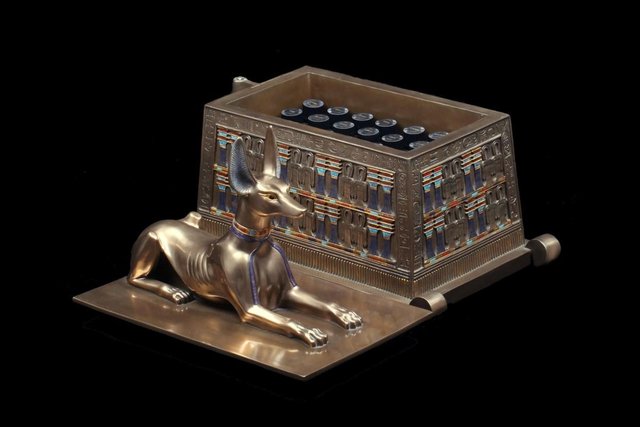 Image 3 of EGYPTIAN ANUBIS BOX